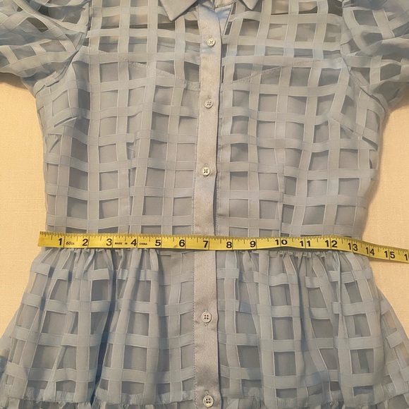 English Factory Gridded Organza Dress - Picture 7 of 7